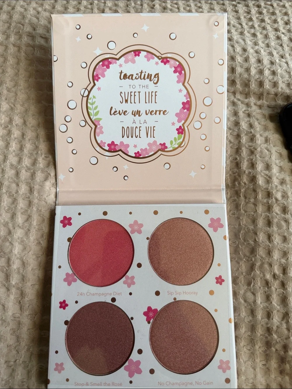 Beauty Bakerie | Cotton Candy Champagne Blushlighter Palette